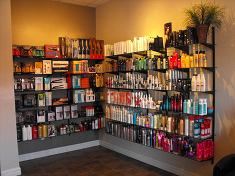 Products at Orchids Salon